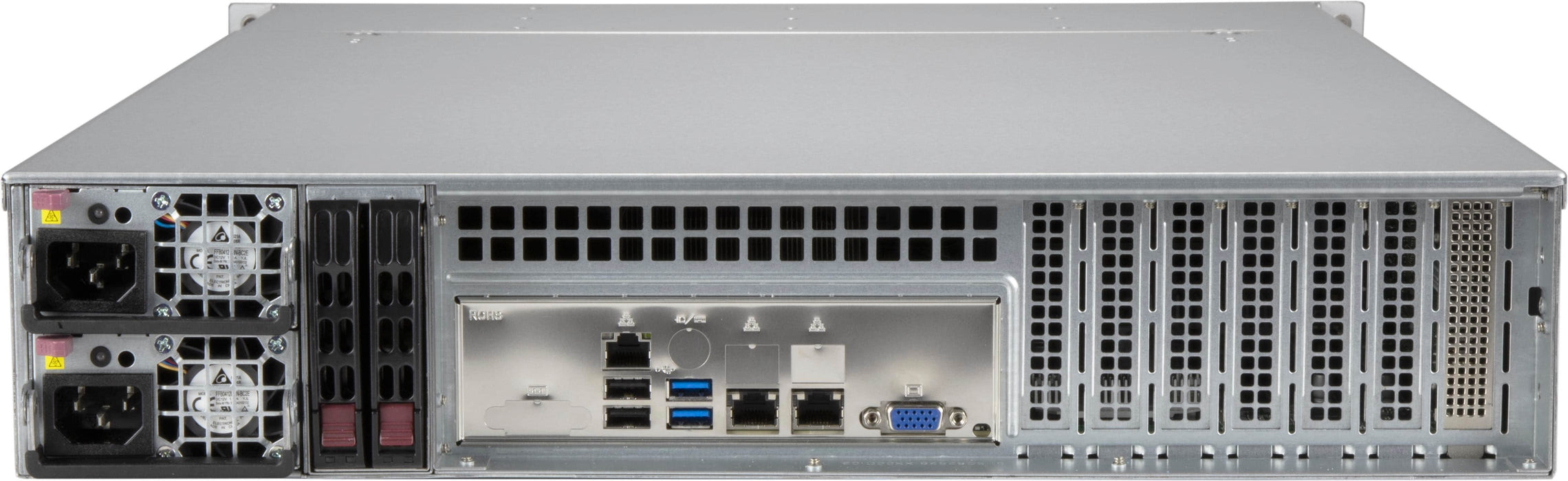 EAN 0672042446780 - Supermicro CSE-826BAC12-R802LPB carcasa de ordenador Estante Gris 800 W imagen 2