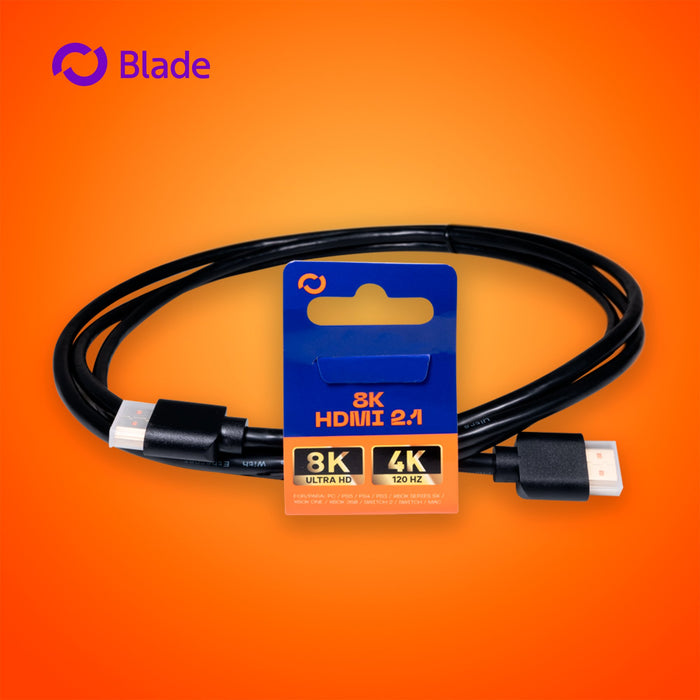 EAN 8436563094767 - Blade Gaming BL9002 cable HDMI 2 m 2 x HDMI Type A (Standard) Negro, Oro imagen 7