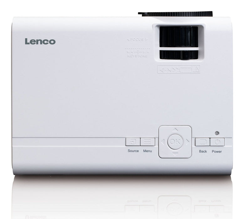 EAN 8711902085133 - Lenco LPJ-280WH videoproyector Proyector de alcance estándar 2800 lúmenes ANSI LCD 800x480 Blanco imagen 3