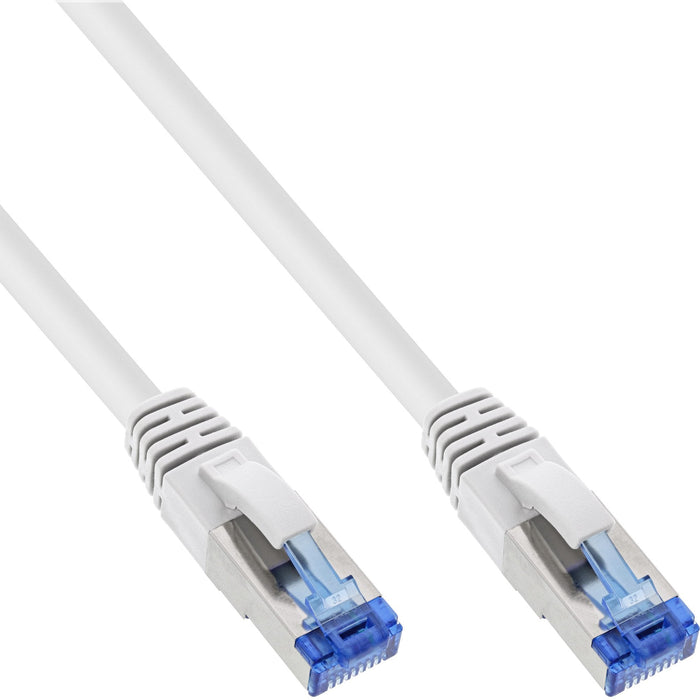Cable De Red Inline S/Ftp Pimf Cat.6a Libre De Halógenos 500mhz Blanco 3m
