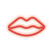EAN 5900495949332 - Forever Light Neon LED Light LIPS red Bat + USB FLNEO8 Figura iluminada decorativa imagen 1