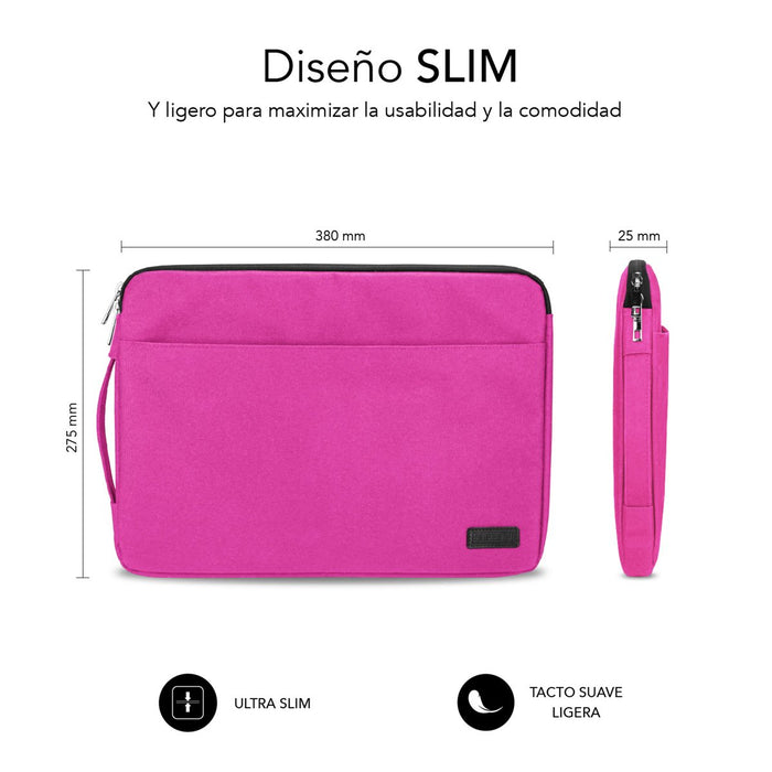 EAN 8436586741778 - SUBBLIM SUB-LS-0PS0003 maletines para portátil 35,6 cm (14") Rosa imagen 4