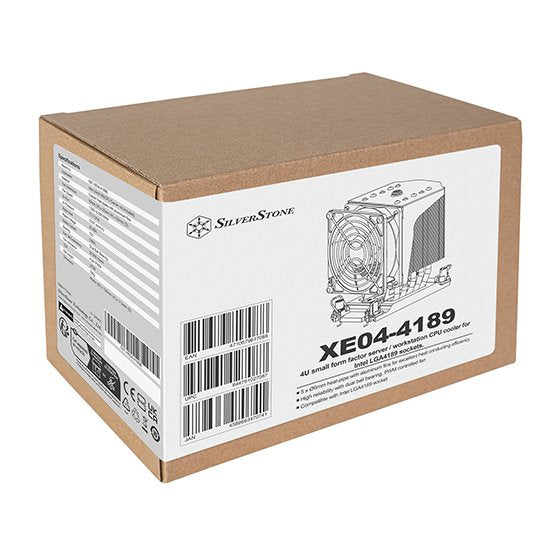EAN 4710679817088 - Silverstone SST-XE04-4189B sistema de refrigeración para ordenador Procesador Refrigerador de aire 9,2 cm imagen 9