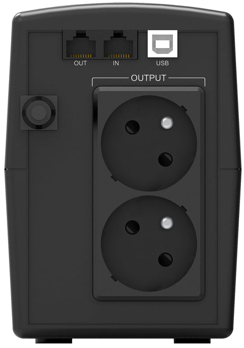 EAN 4260074980738 - PowerWalker VI 600 STL sistema de alimentación ininterrumpida (UPS) Línea interactiva 0,6 kVA 360 W 2 sal imagen 3