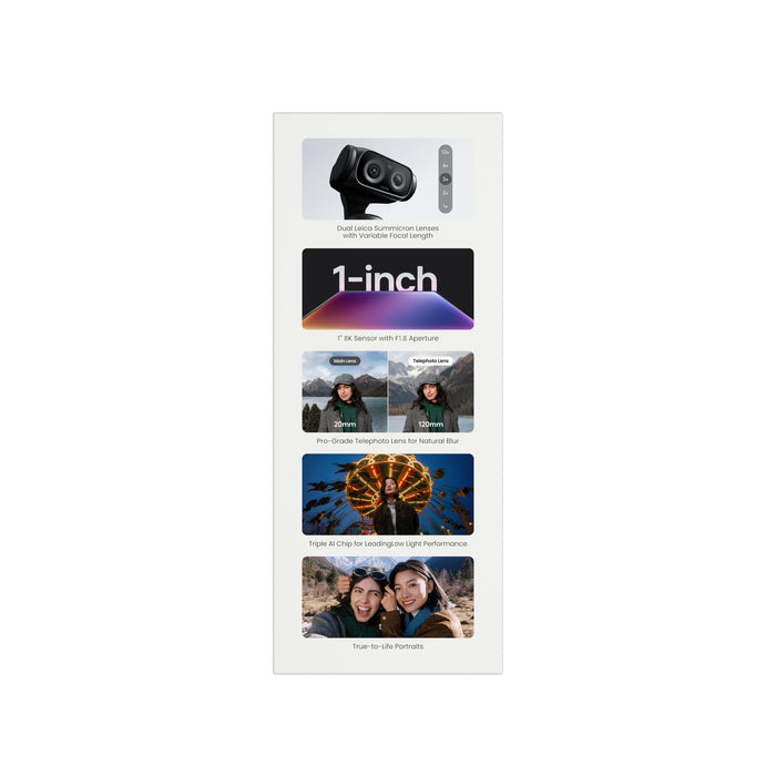 EAN 6942590201792 - Insta360 Luna Ultra Creator Bundle cámara para deporte de acción 200 MP 8K Ultra HD CMOS 25,4 / 1 mm (1 / imagen 28