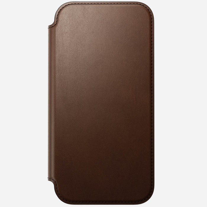 Nomad Modern Leather Folio Iphone 17 Pro Max Brown