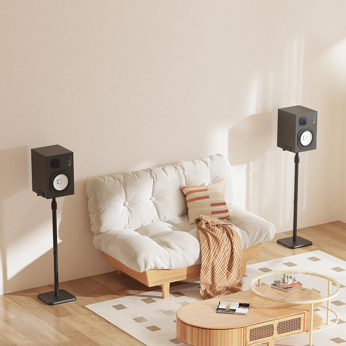 EAN 8435739904244 - AISENS SPK09U-429 soporte de altavoz Piso Acero imagen 4
