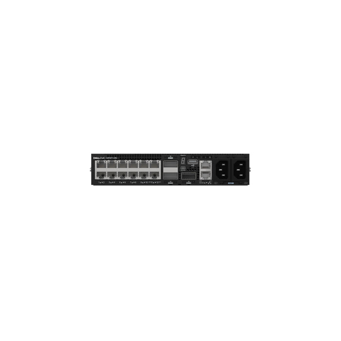 Dell Emc Switch S4112t, 12 X 10gbaset, 3 X 100gbe Qsfp28, Io To Psu, 2 X Ac Psu, Os10