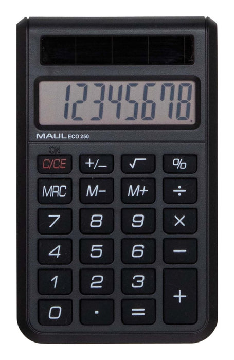 EAN 4002390091183 - MAUL ECO 250 calculadora Bolsillo Calculadora básica Negro imagen 1