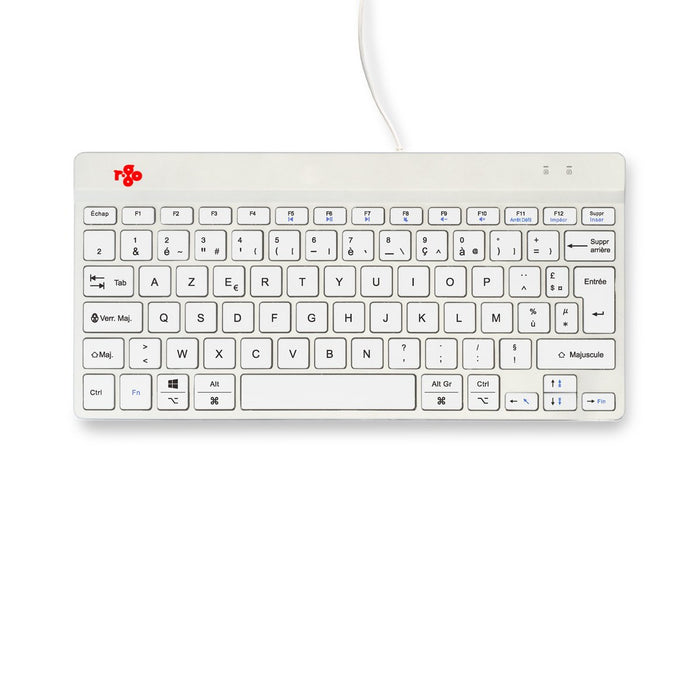EAN 8719274492023 - R-Go Tools RGOCOFRWDWH teclado Oficina USB Francés imagen 7