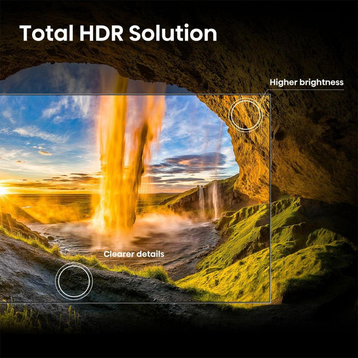 139,0cm 55" (3840x2160) Hisense 55a7ds Smart Tv 4k Hi-Qled 8ms 60hz Hdmi Usb Lan Hdr Vesa Wifi Bluetooth Black
