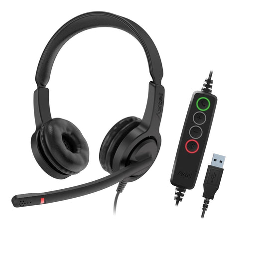 EAN 5901986761204 - Axtel VOICE UC28 stereo USB-A Auriculares Alámbrico Diadema Oficina/Centro de llamadas USB tipo A Negro imagen 2
