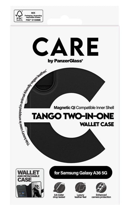EAN 5715685019067 - PanzerGlass Tango Two-in-One funda para teléfono móvil 17 cm (6.7") Funda cartera Negro imagen 4