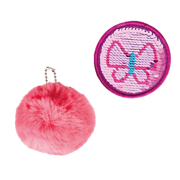 EAN 4008110347448 - Herlitz UltraLight Plus Tropical Chill juego de mochila escolar Chica Poliéster Marina, Rosa imagen 10