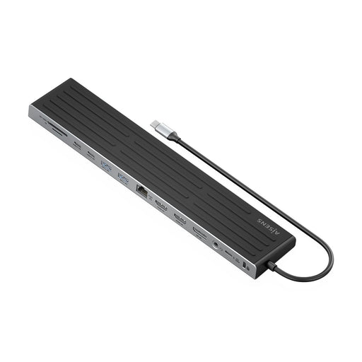 EAN 8435739904046 - AISENS ASUC-13P042-GR base para portátil y replicador de puertos Alámbrico USB 3.2 Gen 1 (3.1 Gen 1) Type imagen 1
