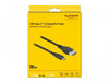 EAN 4043619860401 - DeLOCK 86040 adaptador de cable de vídeo USB Tipo C Negro imagen 2