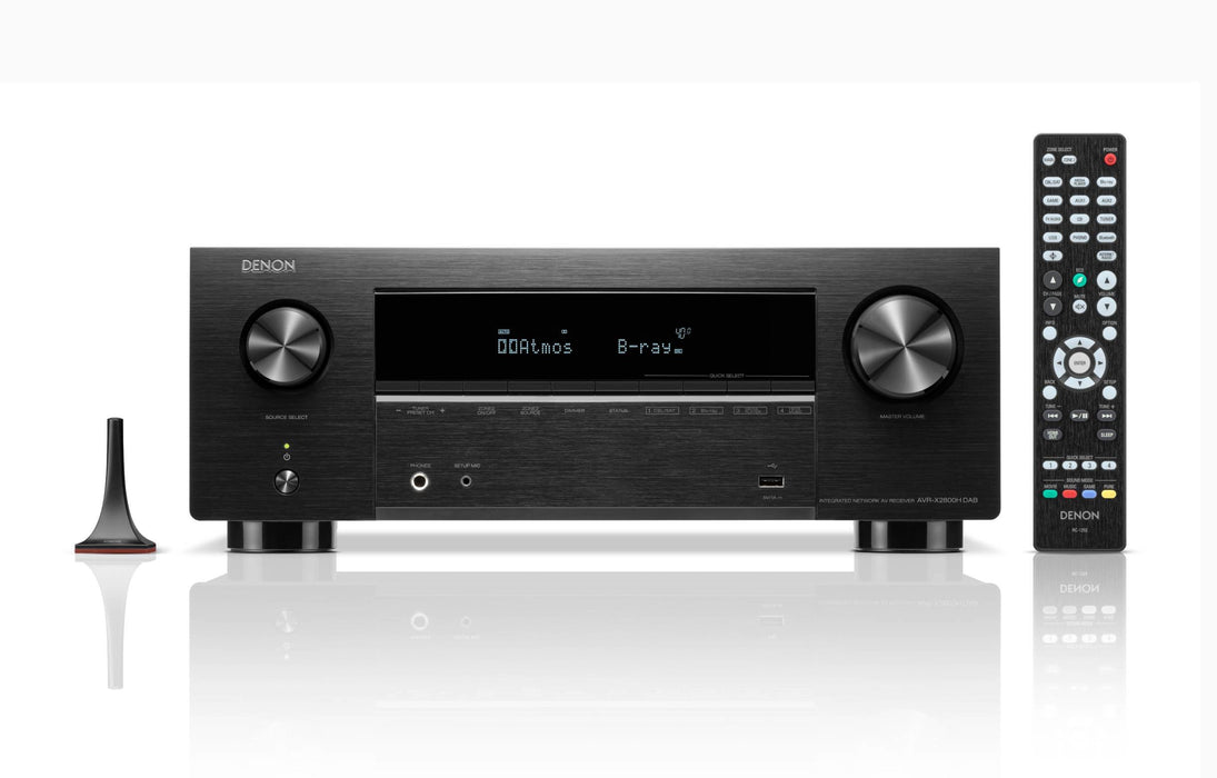 EAN 0747192138479 - Denon AVR-X2800H DAB receptor AV 95 W 7.1 canales Estéreo 3D Negro imagen 2