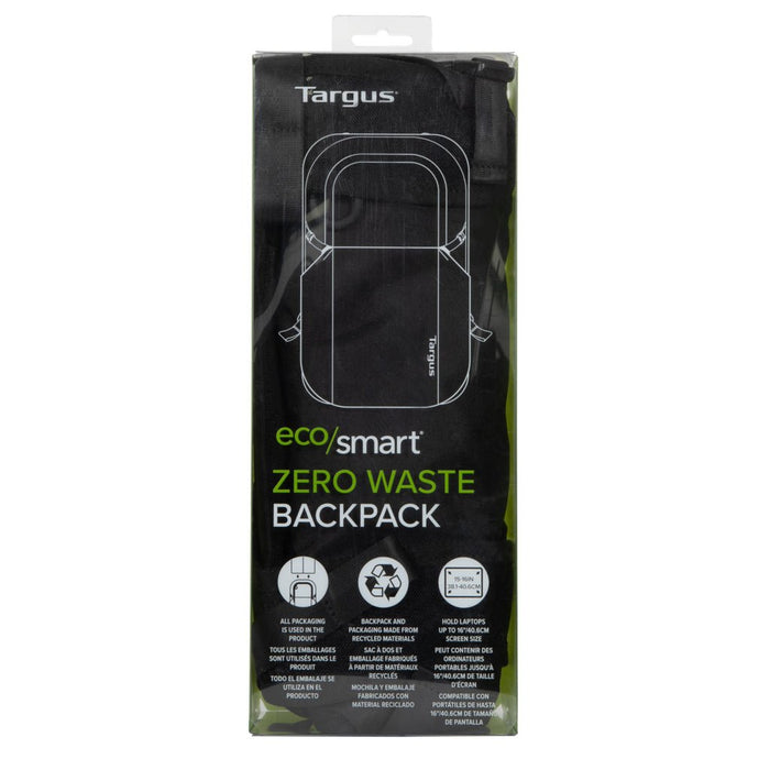 EAN 0092636362645 - Targus Zero Waste mochila Mochila informal Negro Plástico reciclado imagen 20