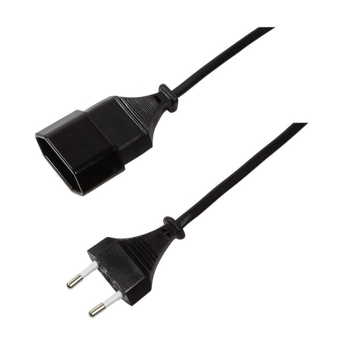 Logilink 3m, 2xcee 7/16 Negro Cee7/16
