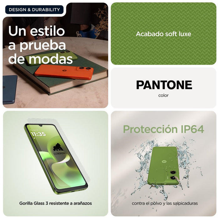 EAN 0840493601700 - Motorola moto g06 17,5 cm (6.88") SIM doble Android 15 4G USB Tipo C 4 GB 256 GB 5200 mAh Verde imagen 16