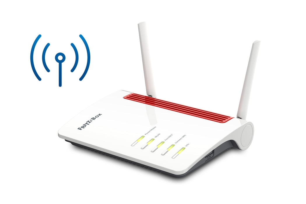 EAN 4023125029257 - Box FRITZ! 6850 LTE router inalámbrico Gigabit Ethernet Doble banda (2,4 GHz / 5 GHz) 4G Blanco imagen 1