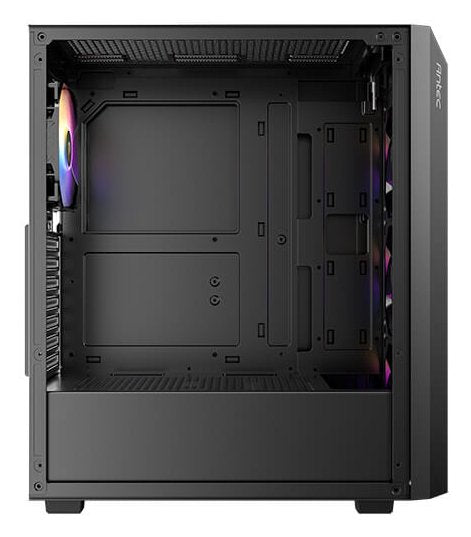 Caja Semitorre Atx Antec Ax67 Rgb Con Panel De Cristal (Negro)