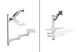 EAN 4016032486398 - Digitus DA-90451 soporte y montura para estación de trabajo/PC todo en uno 8 kg Negro, Blanco 81,3 cm (32 imagen 4