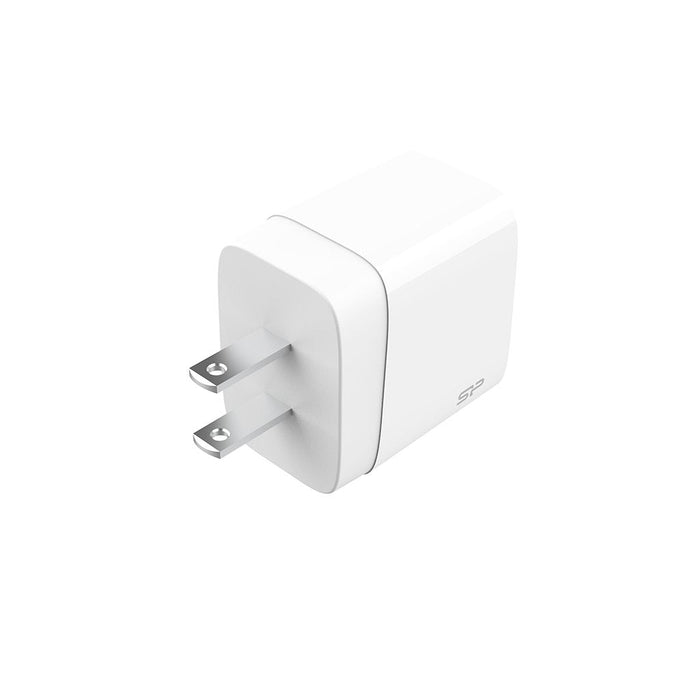 Cargador Silicon-Power  Wall Charger Qm10 16w 60w Typc Blanco