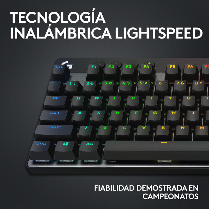 EAN 5099206113398 - Logitech G 920-012129 teclado Juego RF Wireless + Bluetooth QWERTY Español Negro imagen 9