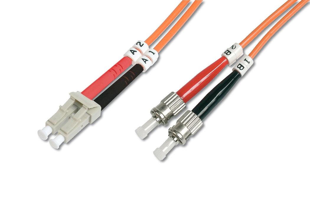 Digitus Lwl Multimode Cable De Red, Lc / St, 10 M, I-Vh, Om2, Lc, St