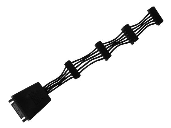 EAN 4710007220498 - Silverstone CP06-E4 cable de SATA 0,19 m Negro imagen 1
