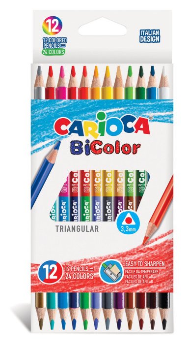 EAN 8003511429911 - Carioca 42991 lápiz de color Multicolor 12 pieza(s) imagen 1