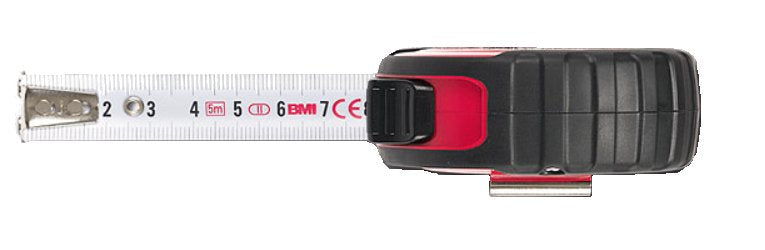 EAN 4007368097457 - BMI 472 twoCOMP cinta métrica 8 m Acrilonitrilo butadieno estireno (ABS) Negro, Rojo imagen 1