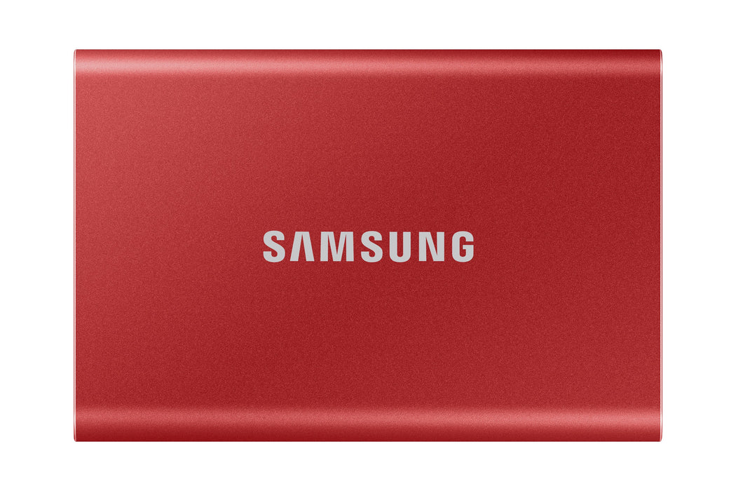 EAN 8806090312441 - Samsung Portable SSD T7 2 TB USB Tipo C 3.2 Gen 2 (3.1 Gen 2) Rojo imagen 1