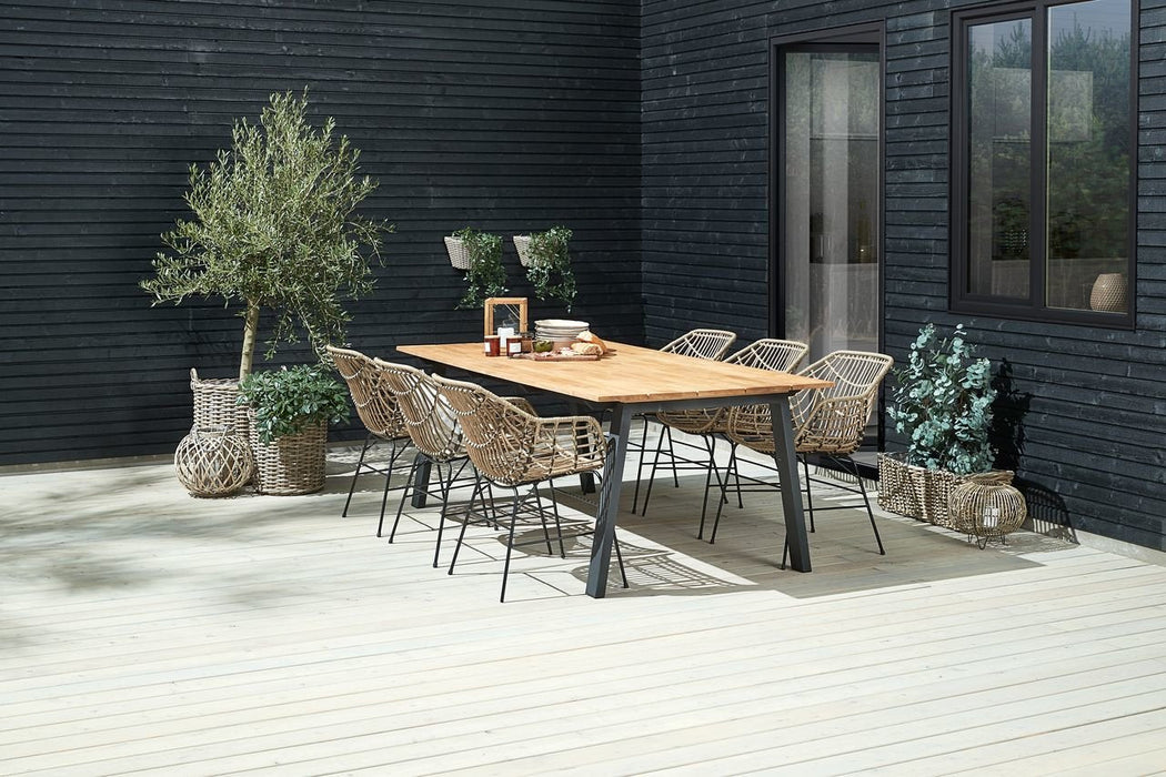 Silla  Jysk  Ilderhuse Natural (2 Piezas)
