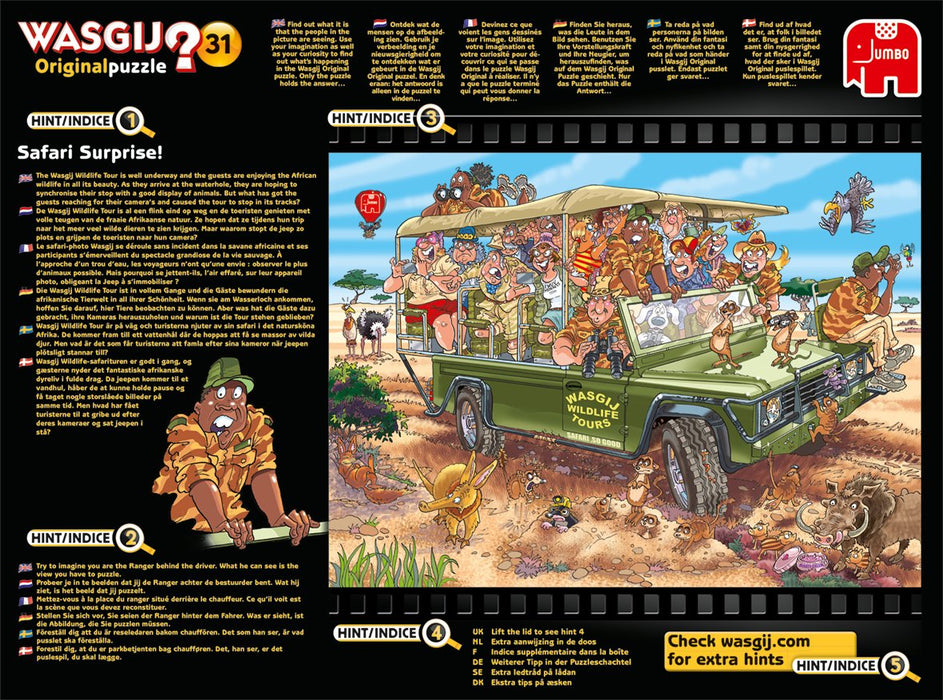Wasgij Original 31 1000 Pcs Puzzle Rompecabezas 1000 Pieza(S) Cómics