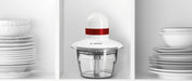 EAN 4242005099016 - Bosch MMRP1000 picadora eléctrica de alimentos 0,8 L 400 W Rojo, Transparente, Blanco imagen 2