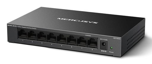 EAN 6957939001339 - Mercusys MS108GS switch No administrado Gigabit Ethernet (10/100/1000) Negro imagen 2