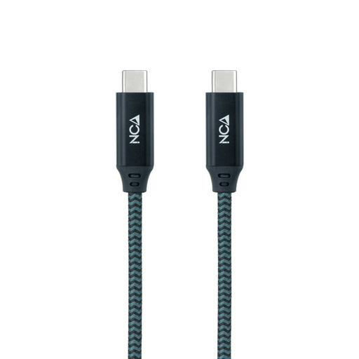 EAN 8433281012813 - Nanocable 10.01.4301-L150-COMB cable USB USB4 Gen 2x2 1,5 m USB C Verde azulado, Negro, Gris imagen 2