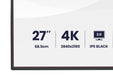 EAN 4948570125401 - iiyama PROGRAPHIC HB2701UHSNP-B1 pantalla para PC 68,6 cm (27") 3840 x 2160 Pixeles 4K Ultra HD LCD Negro imagen 6