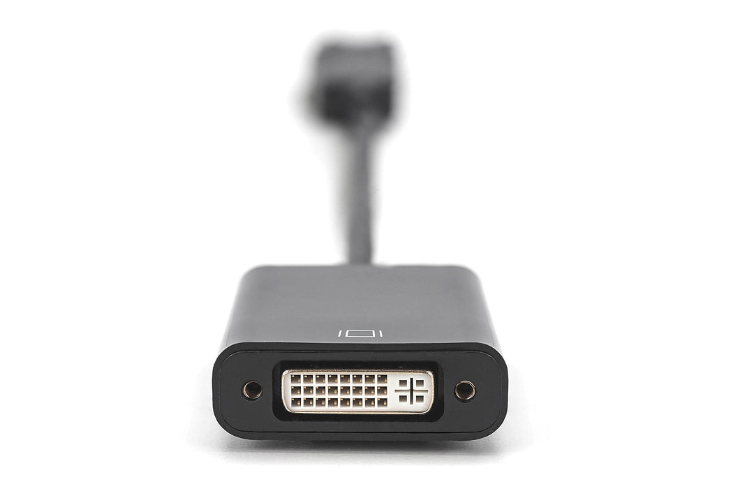 EAN 4016032468783 - Digitus DB-340414-001-S adaptador de cable de vídeo 0,15 m Mini DisplayPort DVI-I Negro imagen 2