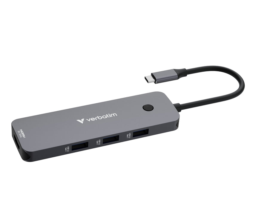 EAN 0023942321514 - Verbatim CMH-08 USB Tipo C 5000 Mbit/s Plata imagen 5