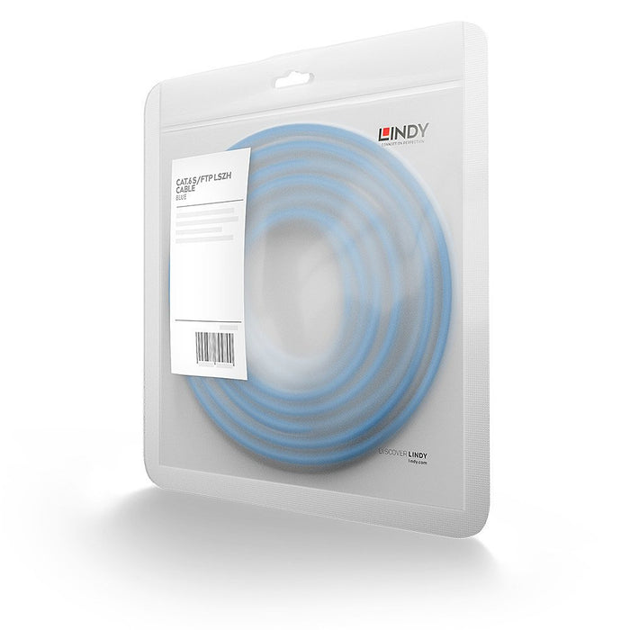 EAN 4002888456500 - Lindy 45650 cable de red Azul 30 m Cat6 S/FTP (S-STP) imagen 2