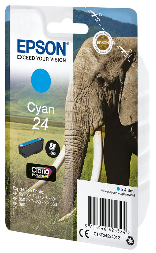 EAN 8715946626802 - Epson Elephant C13T24224022 cartucho de tinta 1 pieza(s) Original imagen 1