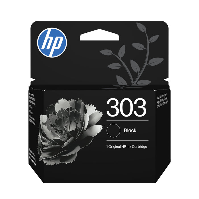 EAN 0199764687203 - HP 303 2-pack Black/Tri-color Original Ink Cartridges cartucho de tinta 2 pieza(s) Rendimiento estándar N imagen 1