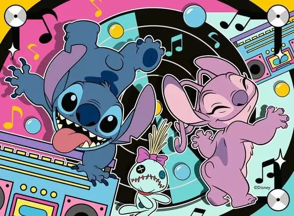 EAN 4005555040309 - Ravensburger Disney Stitch 4-Pack Puzzle rompecabezas 12 pieza(s) Dibujos imagen 5