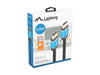 EAN 5901969422429 - Lanberg CA-HDMI-P20CU-0010-BK cable HDMI 1 m HDMI tipo A (Estándar) Negro, Azul imagen 4
