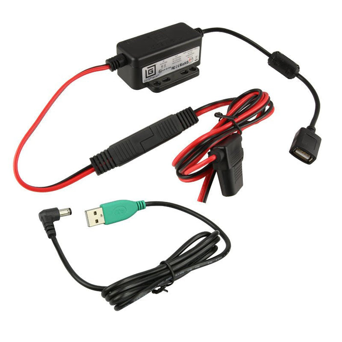 Gds Modular Hardwired Car  Charger With Dc Cable
