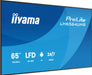 EAN 4948570125326 - iiyama LH6564UHS-B1AG pantalla de señalización Pantalla plana para señalización digital 165,1 cm (65") Wi imagen 4