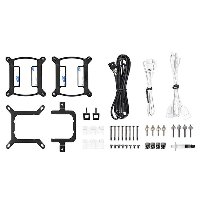 EAN 4711475640382 - Thermaltake TH280 V2 Ultra ARGB Procesador Kit de refrigeración líquida Blanco 1 pieza(s) imagen 7